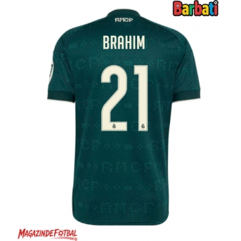 Real Madrid Brahim Diaz #21 Tricou Fotbal Replică 2026-27 Barbati Deplasare